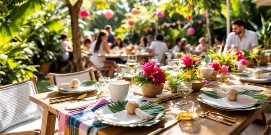 25 Reasons Palm Leaf Products Are Perfect for Outdoor Parties - arbhustore