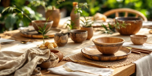 How Palm Leaf Products Bring a Rustic Charm to Your Table - arbhustore