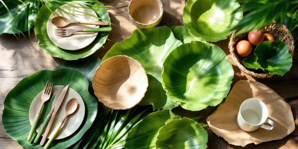 Sustainable Dining with Palm Leaf Products from Arbhu Store - arbhustore