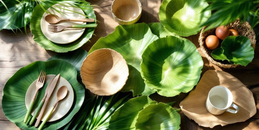 Sustainable Dining with Palm Leaf Products from Arbhu Store - arbhustore