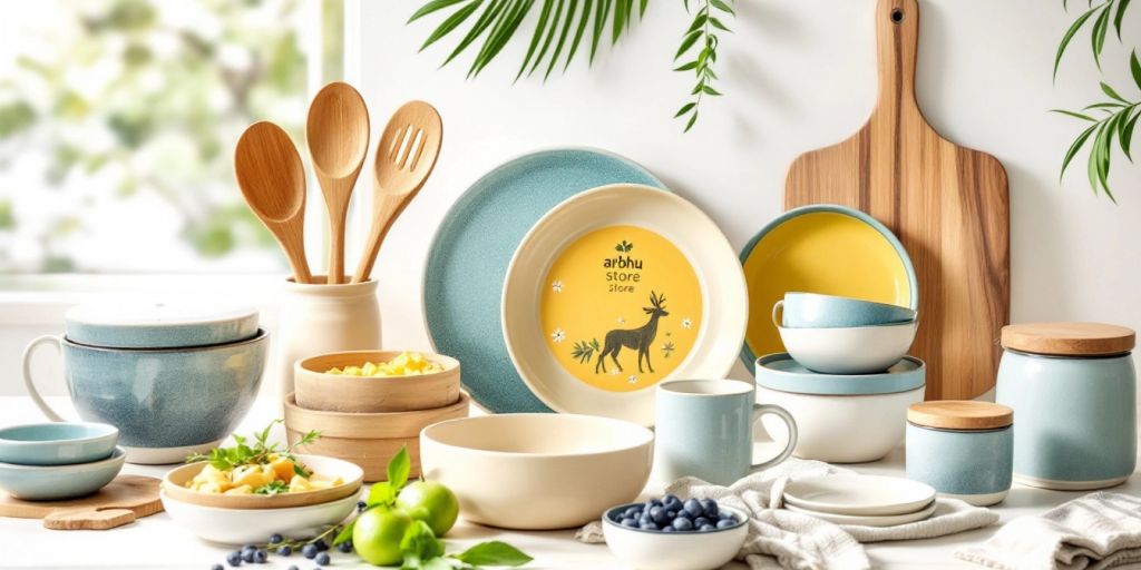 Elevate Your Kitchen with Eco-Friendly Kitchenware from Arbhu Store - arbhustore