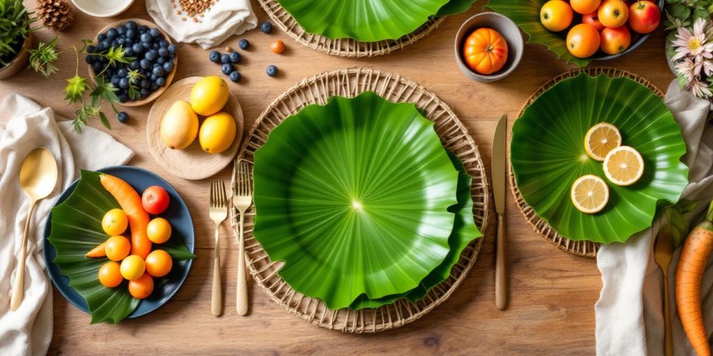 The Eco-Friendly Appeal of Palm Leaf Products for Modern Dining - arbhustore