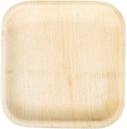 biodegradable 10 inch square areca leaf plates
