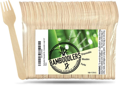 biodegradable wooden spoon cutlery for parties