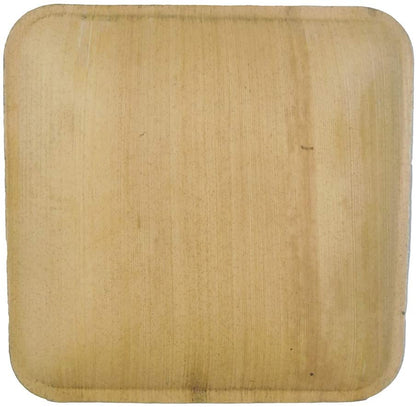 eco-friendly 6 inch palm leaf square plates