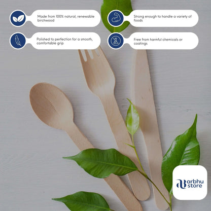 bulk birchwood disposable forks for catering