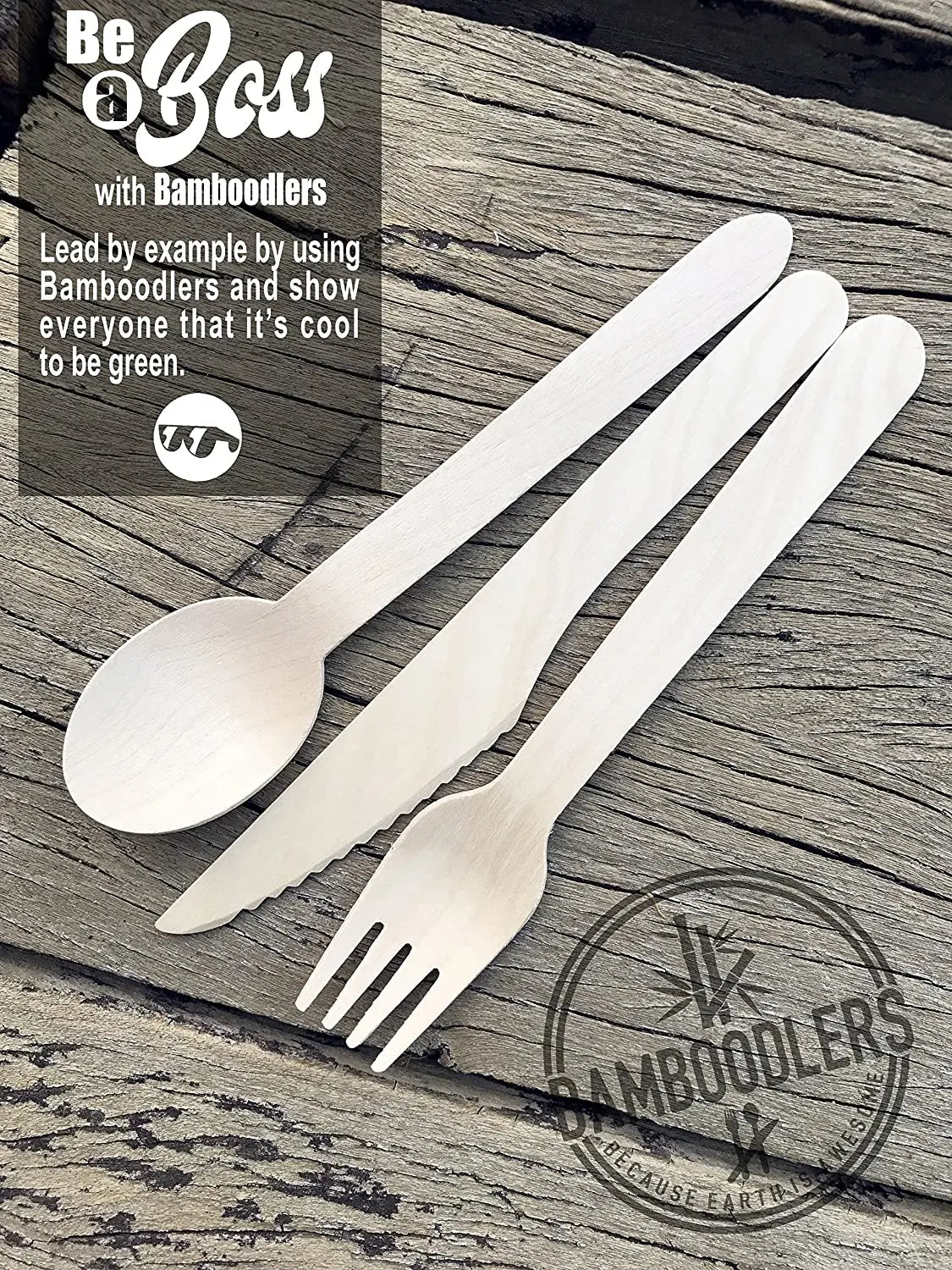 Arbhu birchwood forks for sustainable tableware