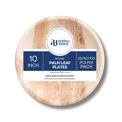 compostable 10 inch round plates for sustainable tableware